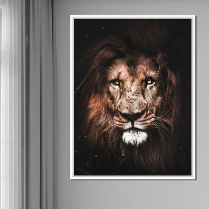 Lion 2 Canvas Wall Art