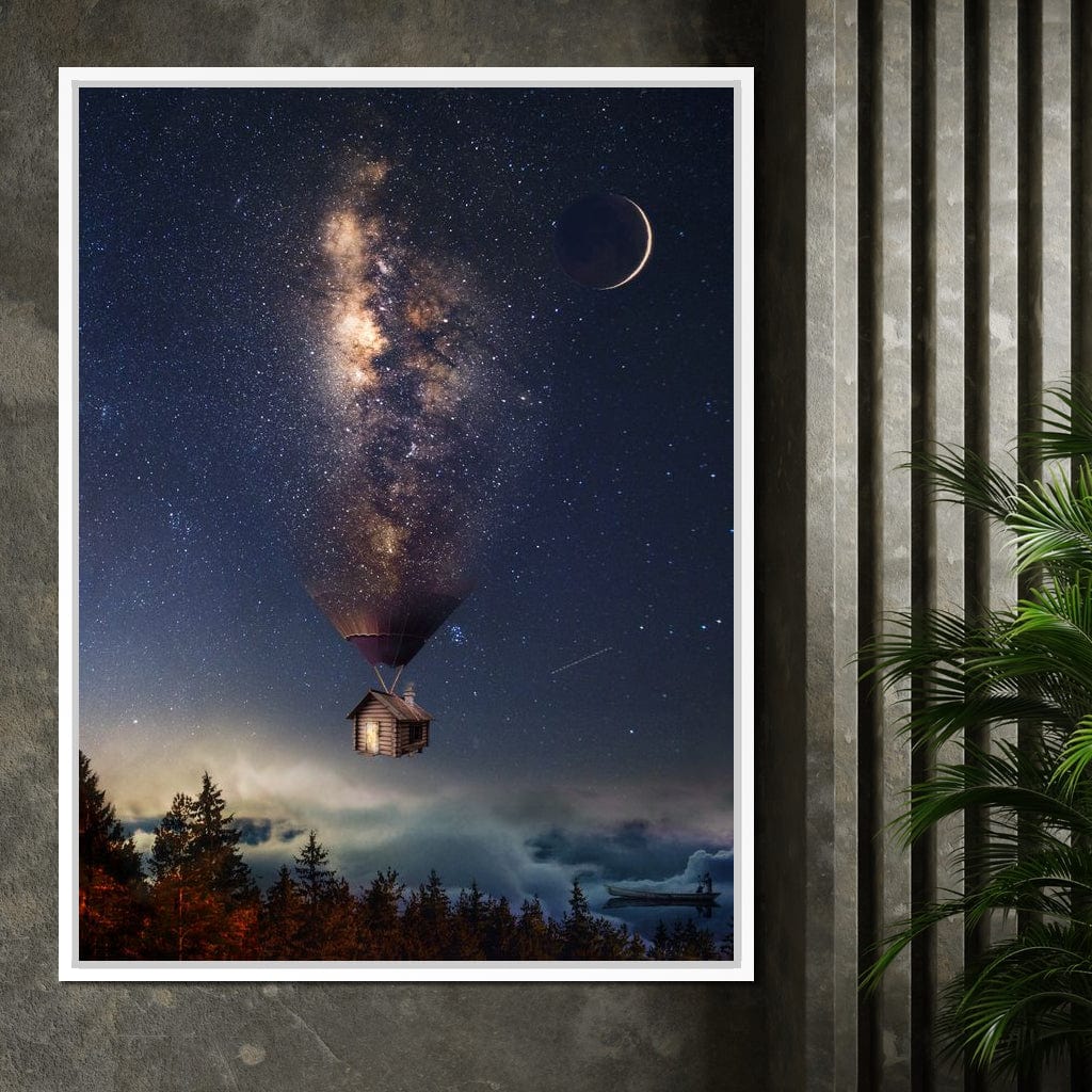 Milky Way Canvas Wall Art