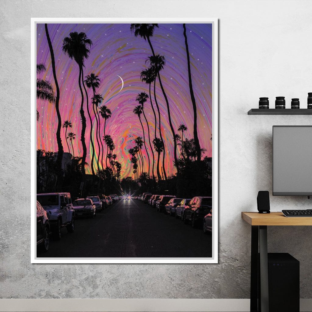 LA Vibes Canvas Wall Art