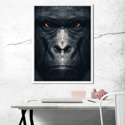 Gorilla Canvas Wall Art