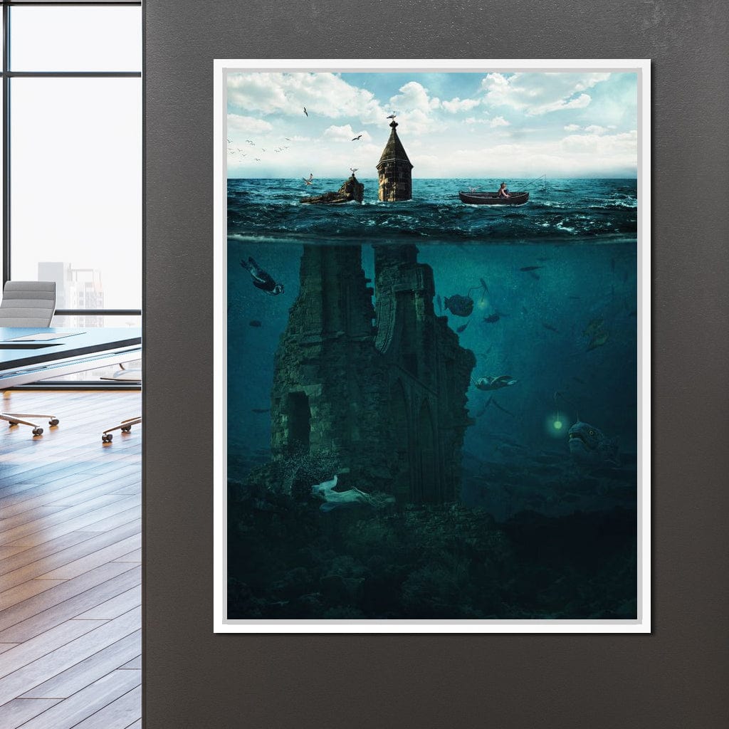 Lost City Canvas Wall Art