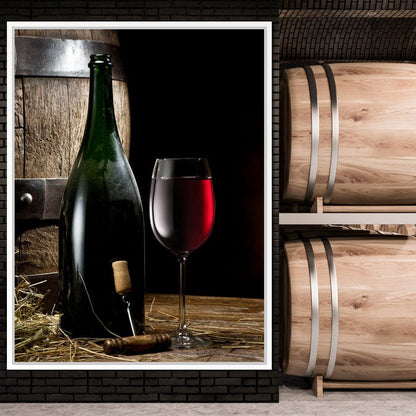 Wine Tasting Canvas Wall Art