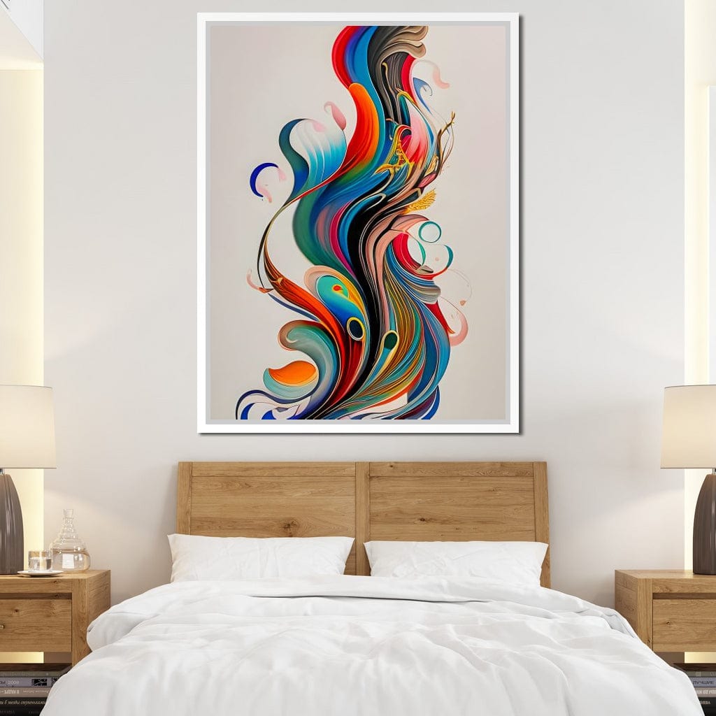 Colorful Contemporary Art 053 Canvas Wall Art