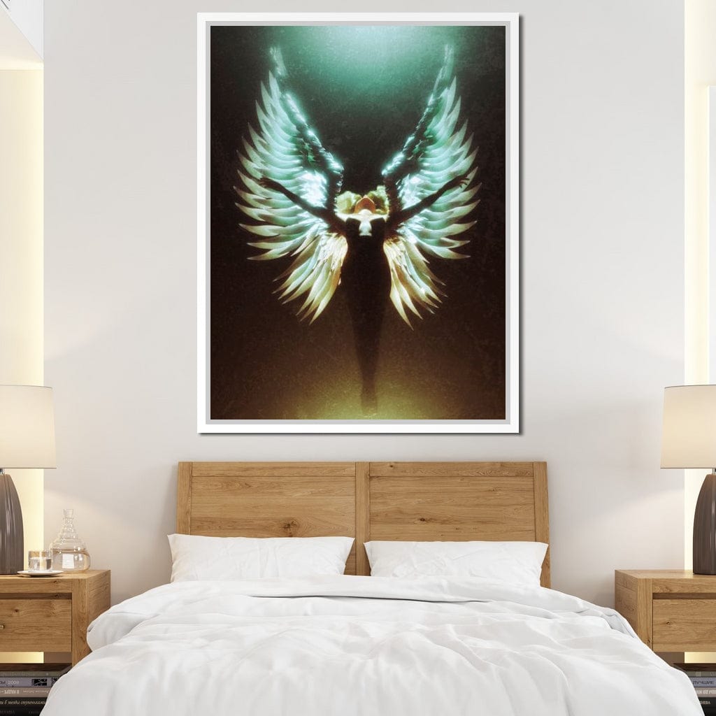 Angel Wings Ascending - G'n Art Canvas Wall Art