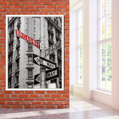 Broadway Canvas Wall Art