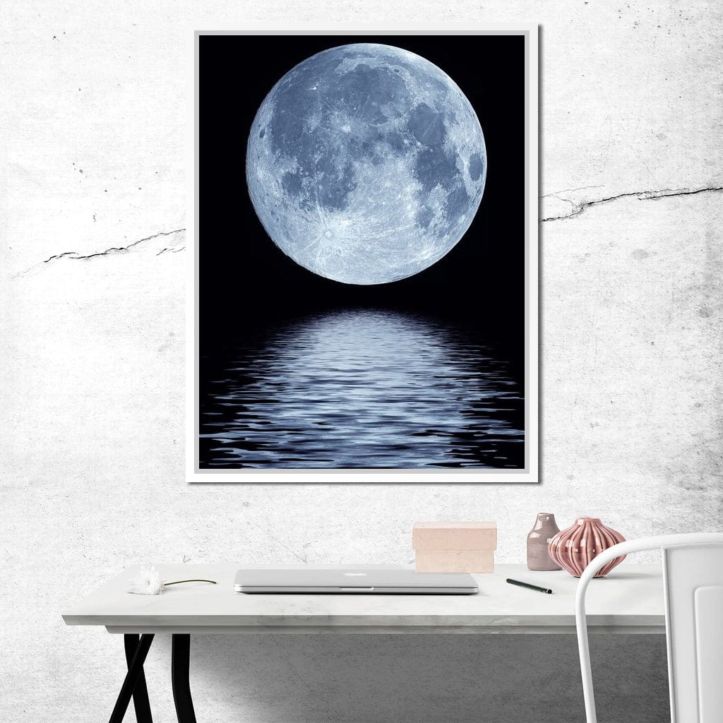 Shadow of The Night Canvas Wall Art