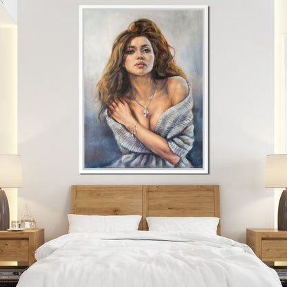 Sensual Portrait Canvas Wall Art