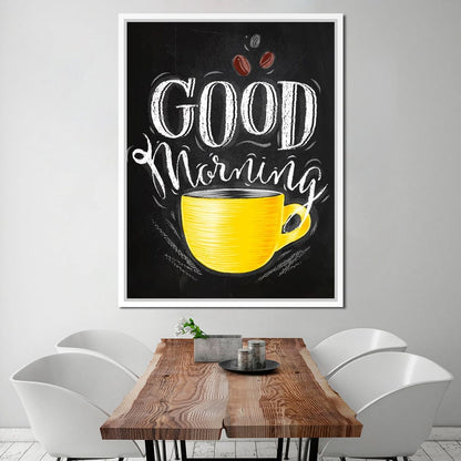 Good Morning Canvas Wall Art
