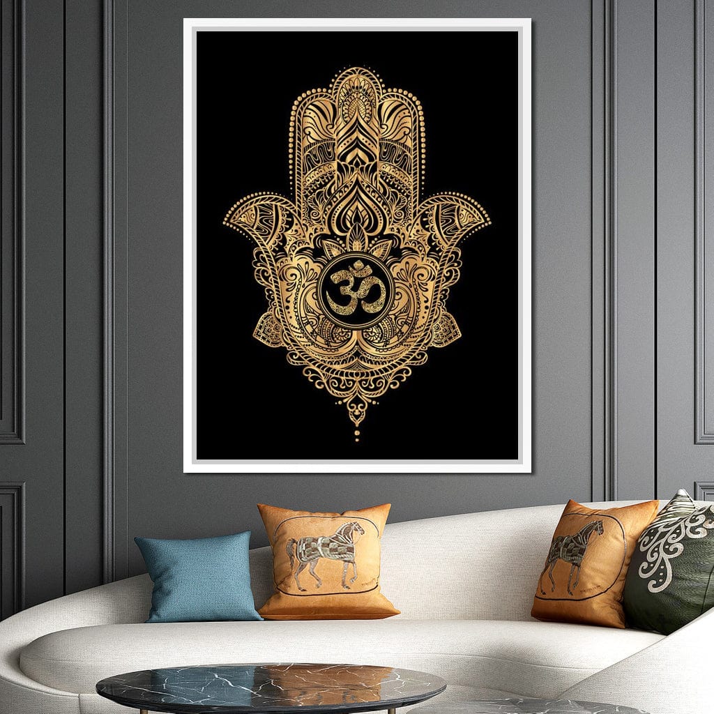 Hand of Fatima Canvas Wall Art