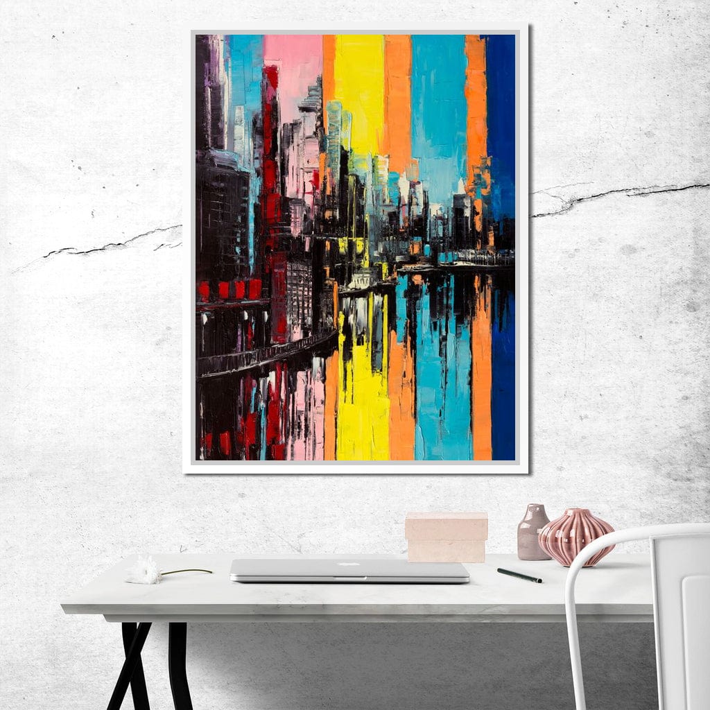 City Of Dreams Canvas Wall Art