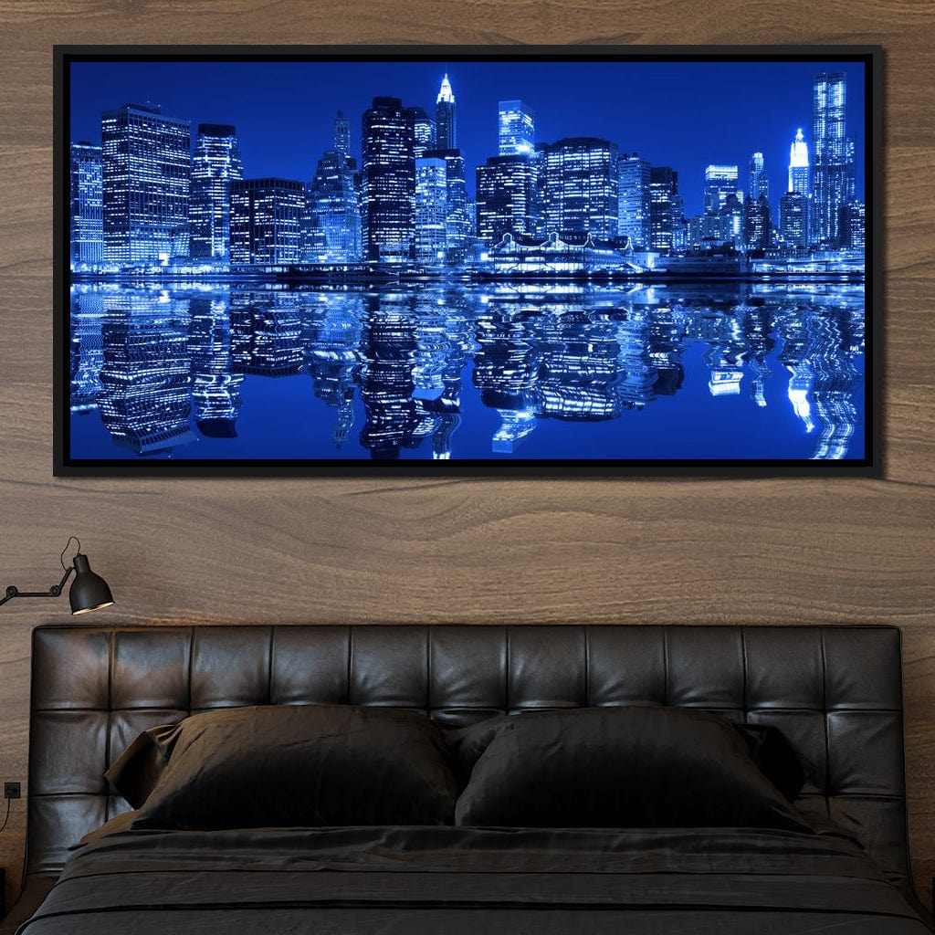 New York City Reflection Canvas Wall Art