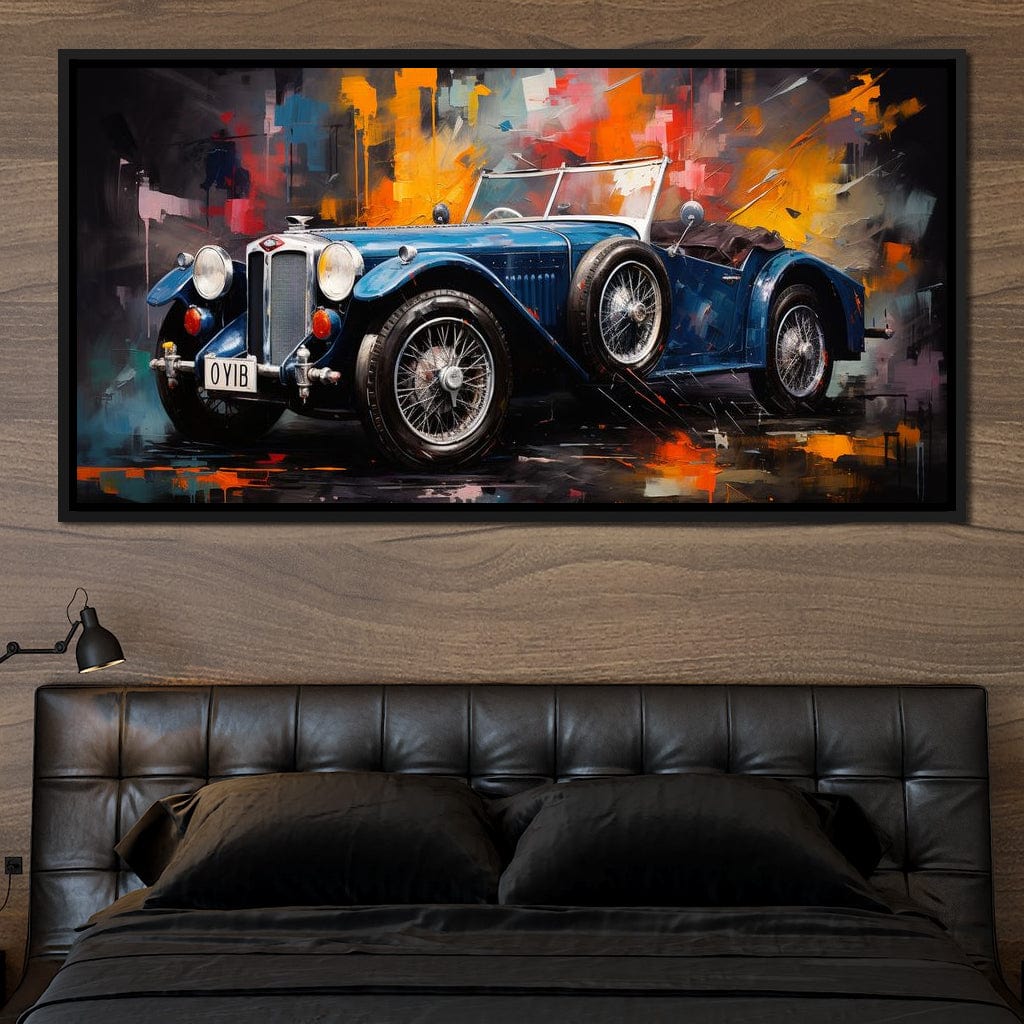 Classic Roadster Canvas Wall Art