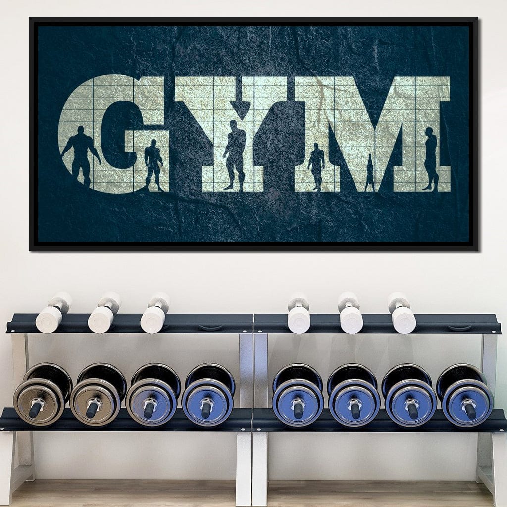 Gym Canvas Wall Art