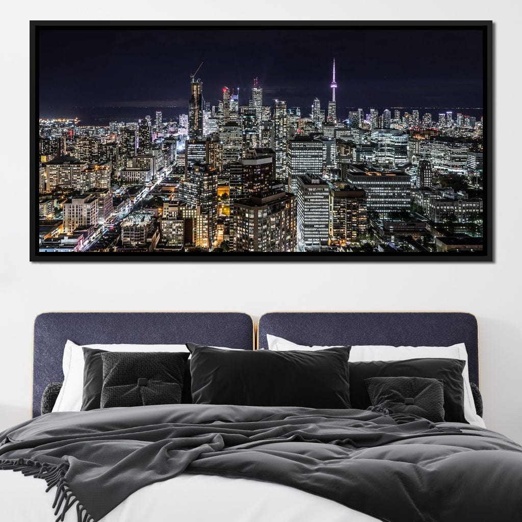 Toronto Skyline Canvas Wall Art