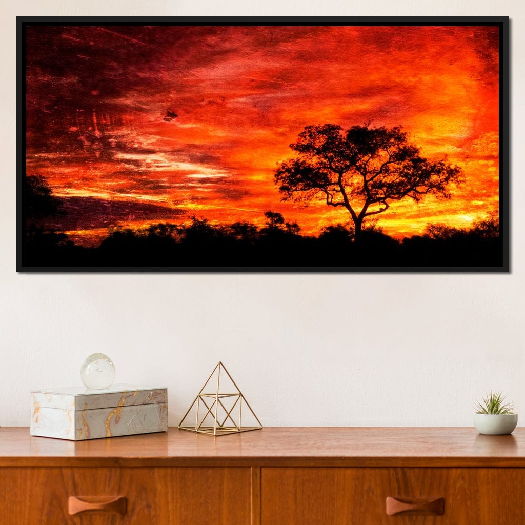 Breathtaking Sunset Canvas Wall Art
