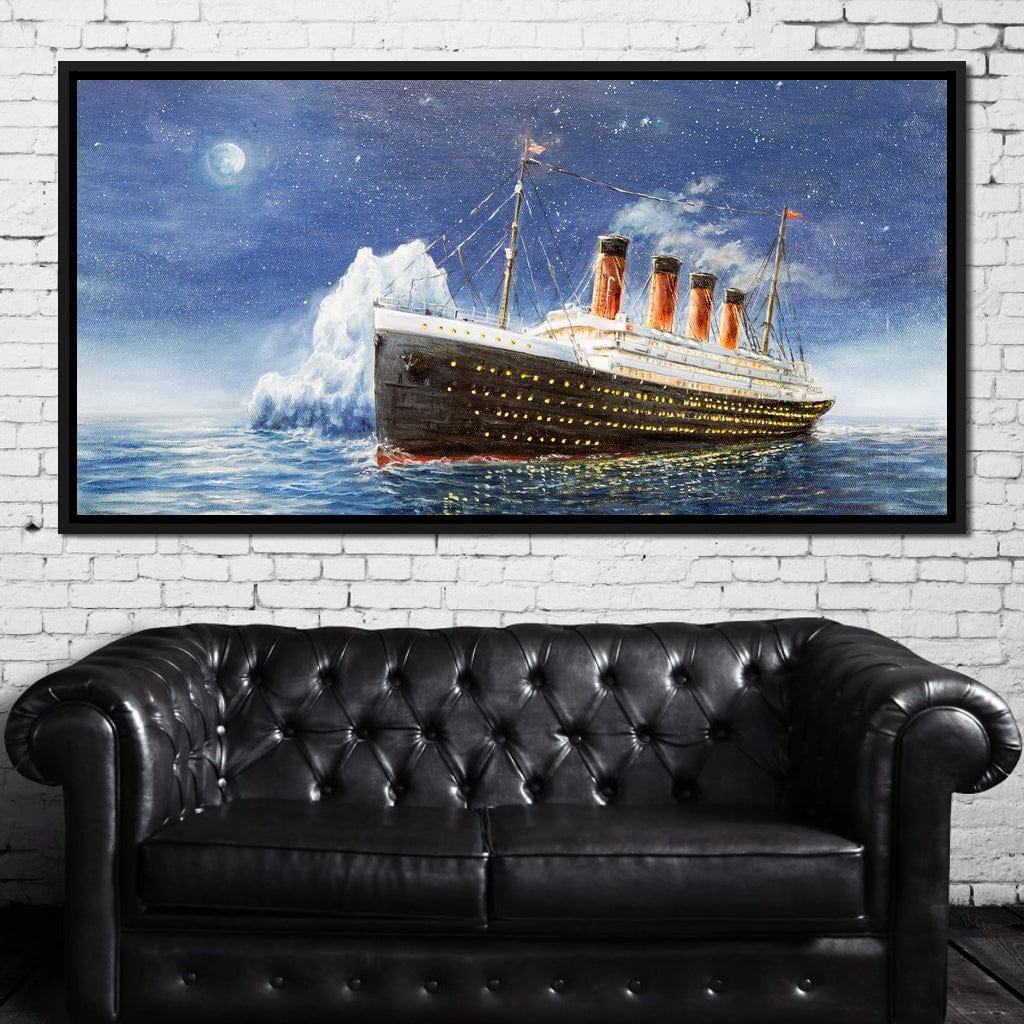 Titanic Canvas Wall Art