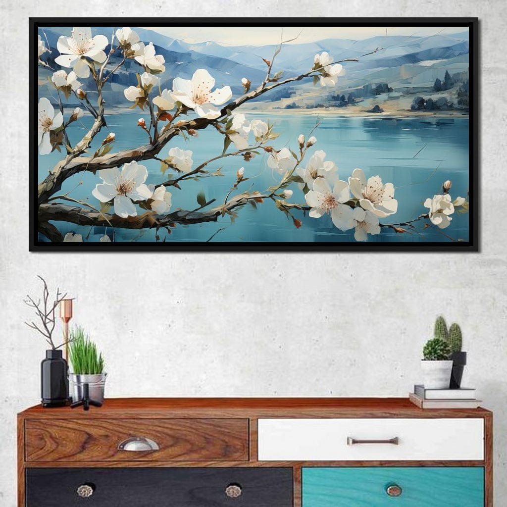 Blooming Almond Tree 1 Canvas Wall Art