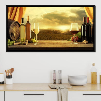 Vineyard View Canvas Wall Art