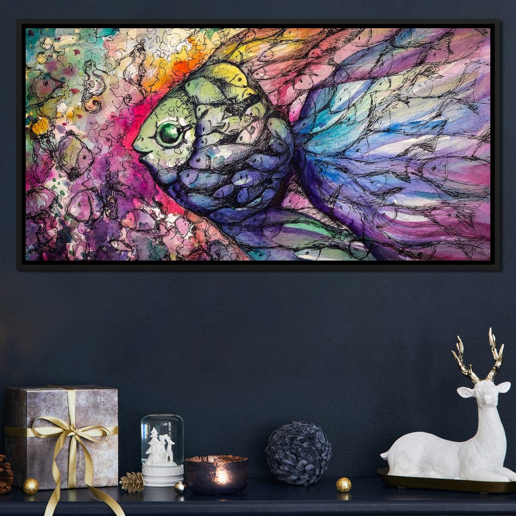 Fishes Canvas Wall Art