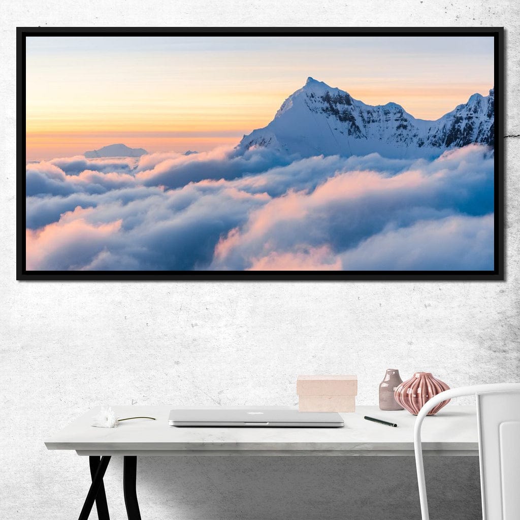 Above the Clouds Canvas Wall Art