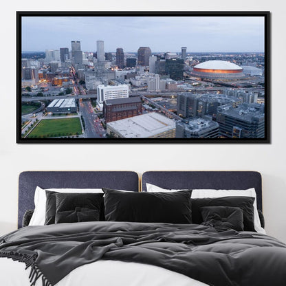 New Orleans Skyline Canvas Wall Art