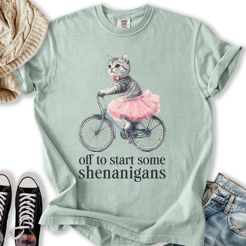 Shenanigans Cat Relaxed Tee