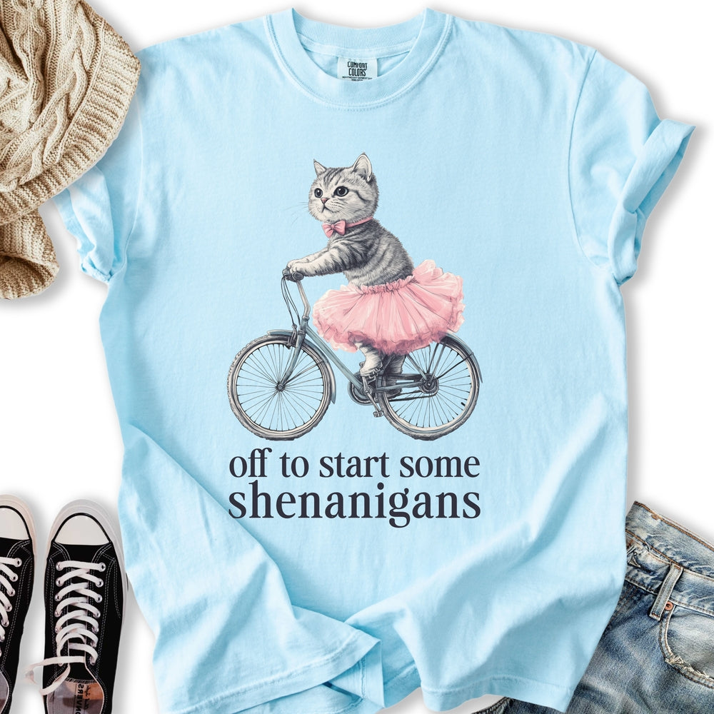 Shenanigans Cat Relaxed Tee