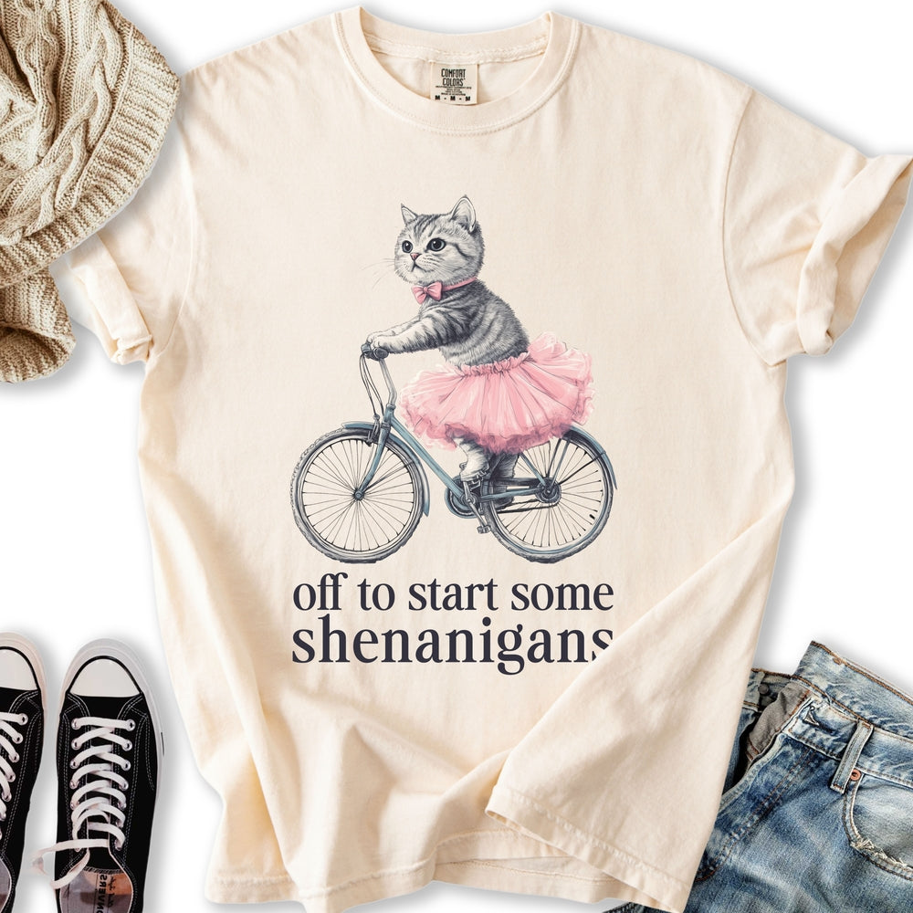 Shenanigans Cat Relaxed Tee