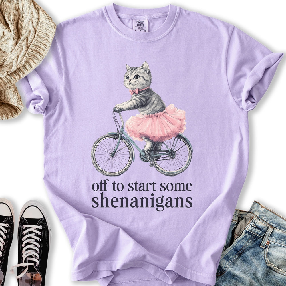 Shenanigans Cat Relaxed Tee