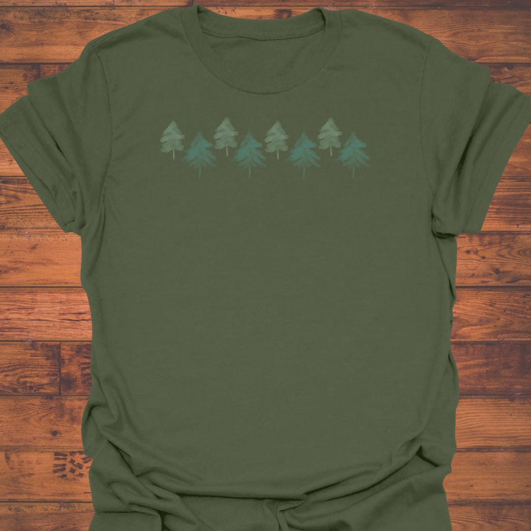Forest Silhouette Serenity T-Shirt