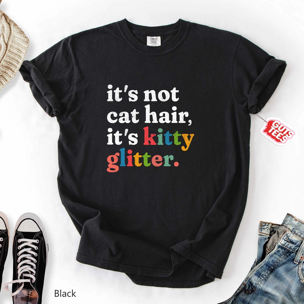 Kitty Glitter Relaxed Tee