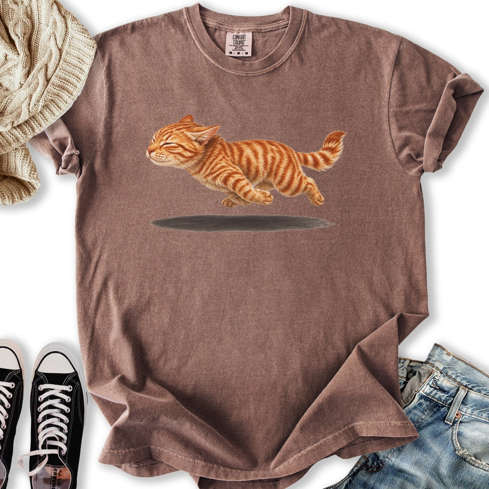 Orange Tabby Zoomies Relaxed Tee
