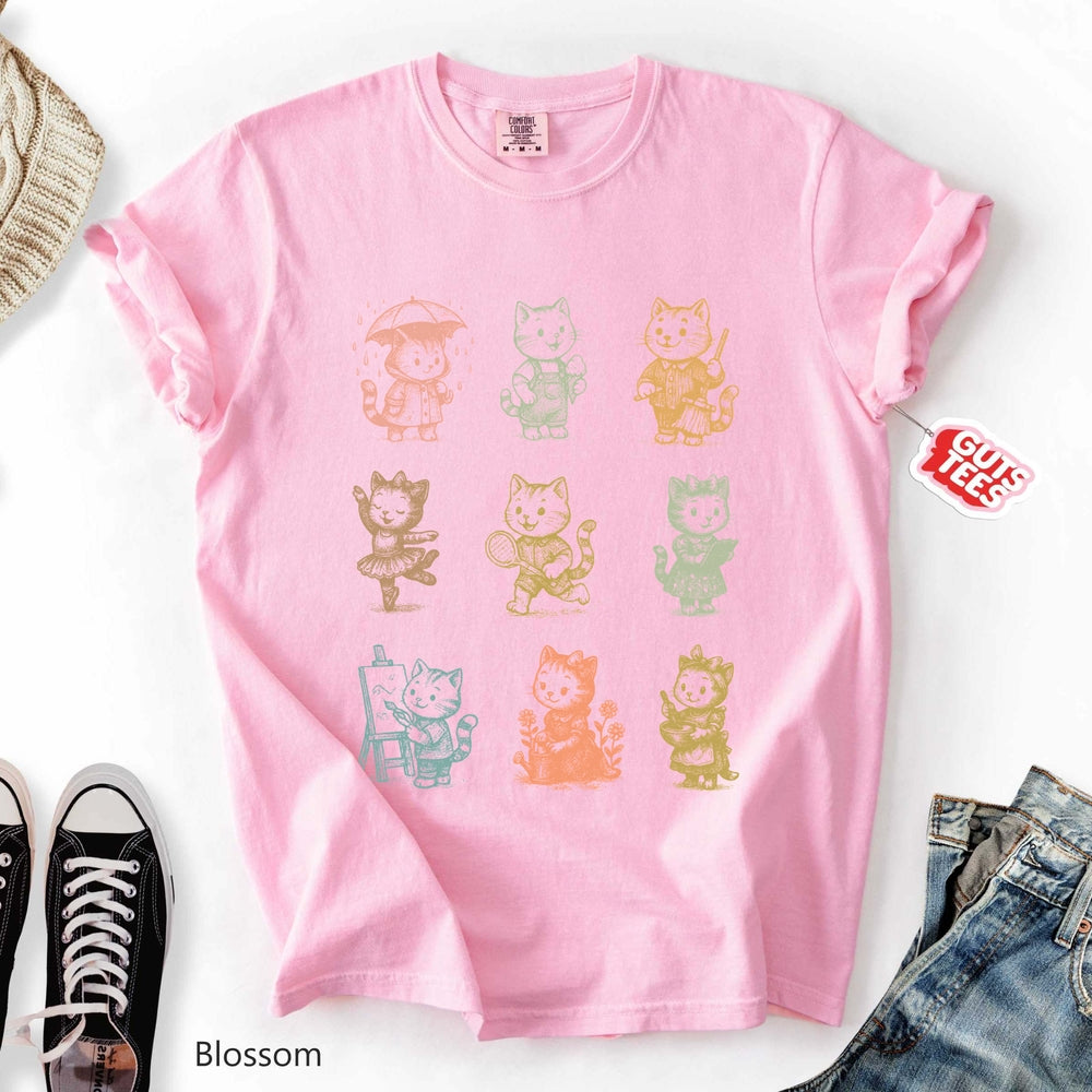 Vintage Kitten Relaxed Tee