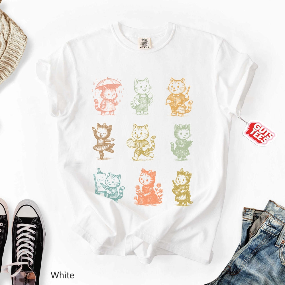 Vintage Kitten Relaxed Tee