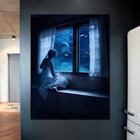 Deep Ocean Canvas Wall Art