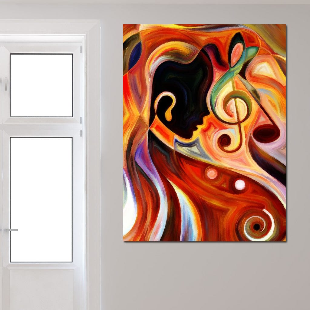 Perfect Notes Canvas Wall Art