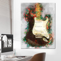 Eric Clapton's Guitar Canvas Wall Art