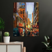 Pyrgonia City Canvas Wall Art