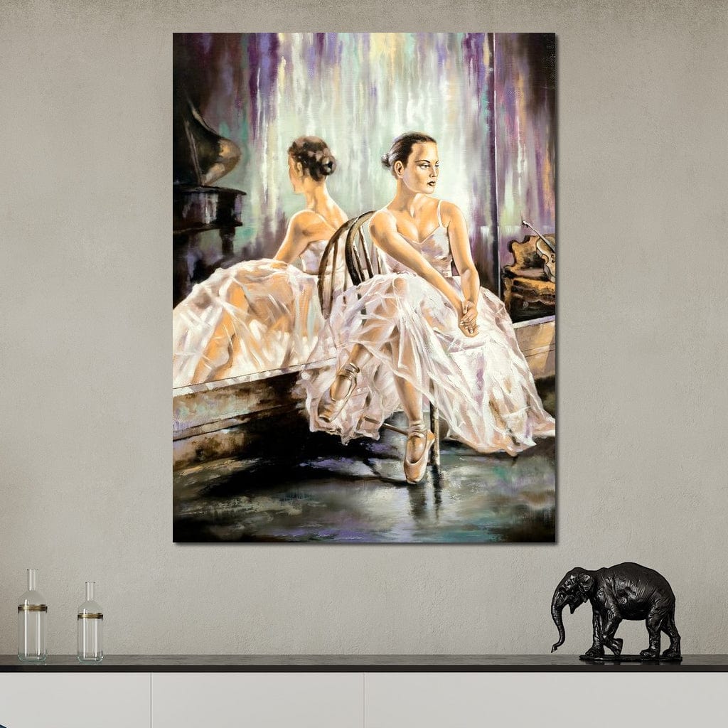 Ballet Conservatory Canvas Wall Art