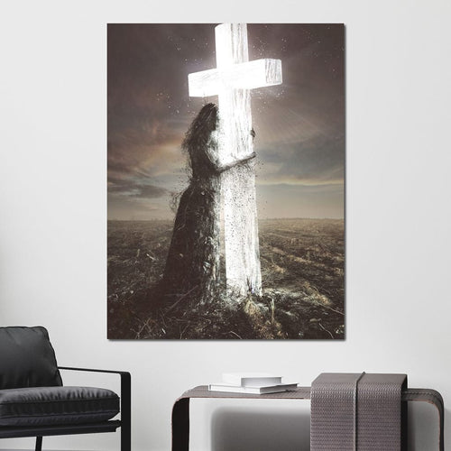 Holding Faith Canvas Wall Art