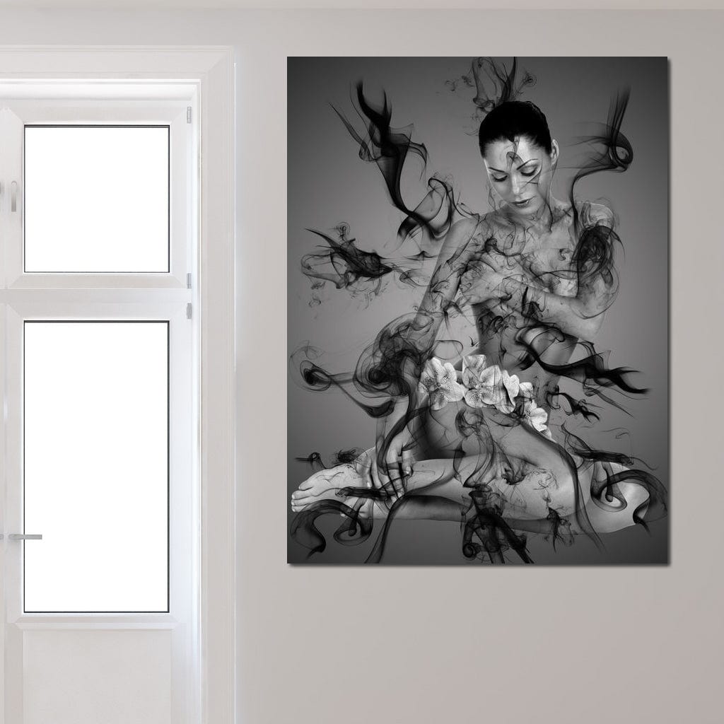 The Smoke Collection 07 Canvas Wall Art
