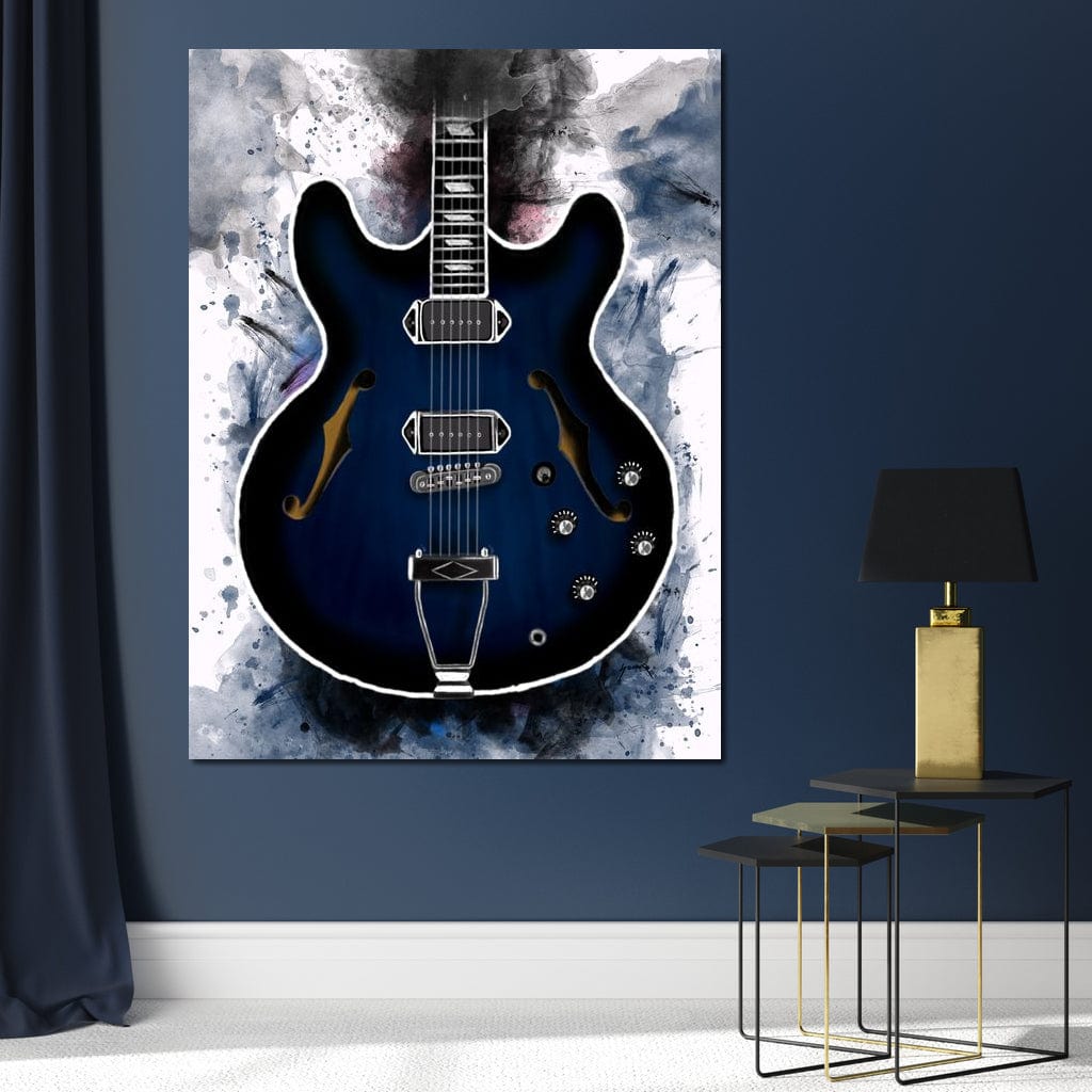 Gary Clark Jr's Electric Guitar Canvas Wall Art