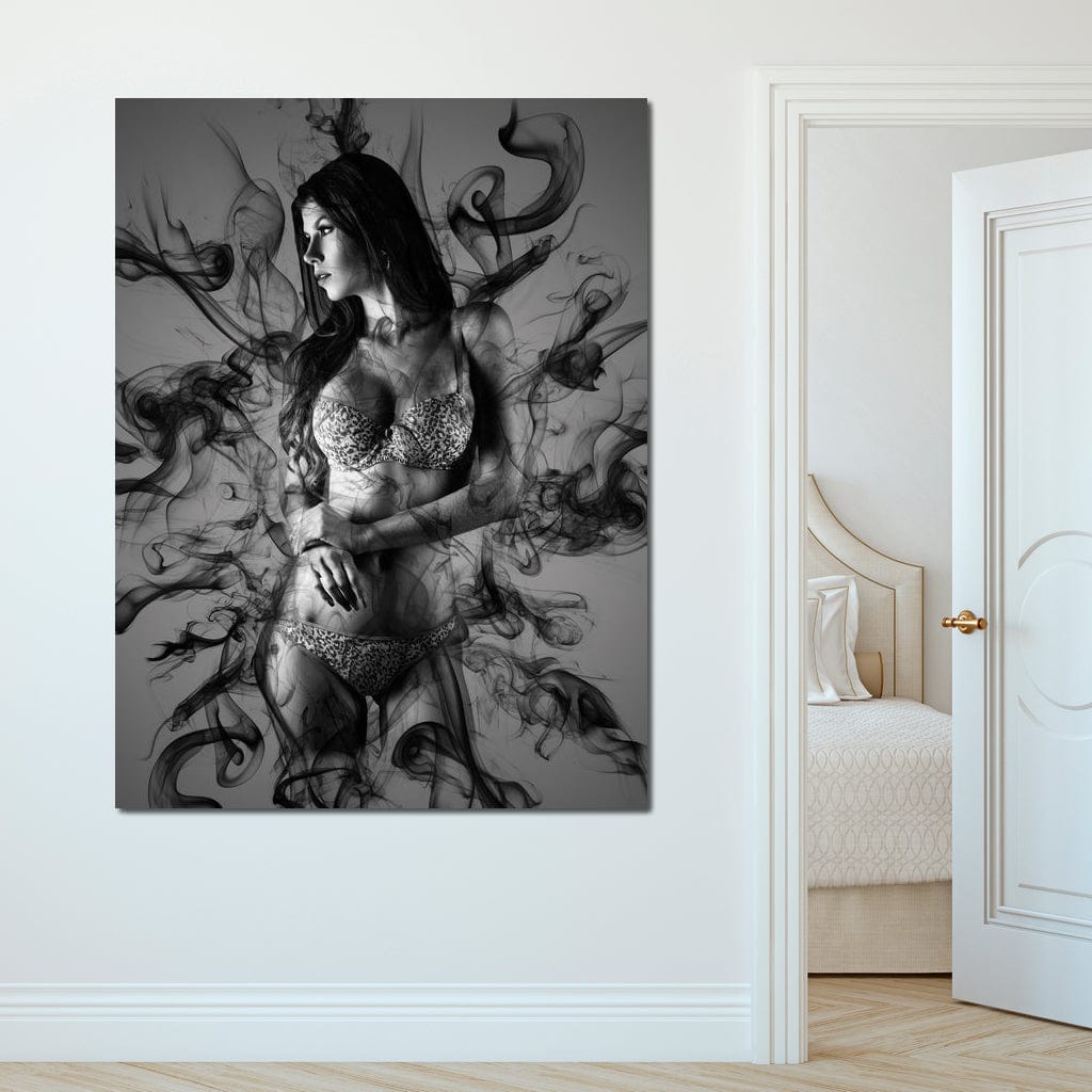 The Smoke Collection 08 Canvas Wall Art