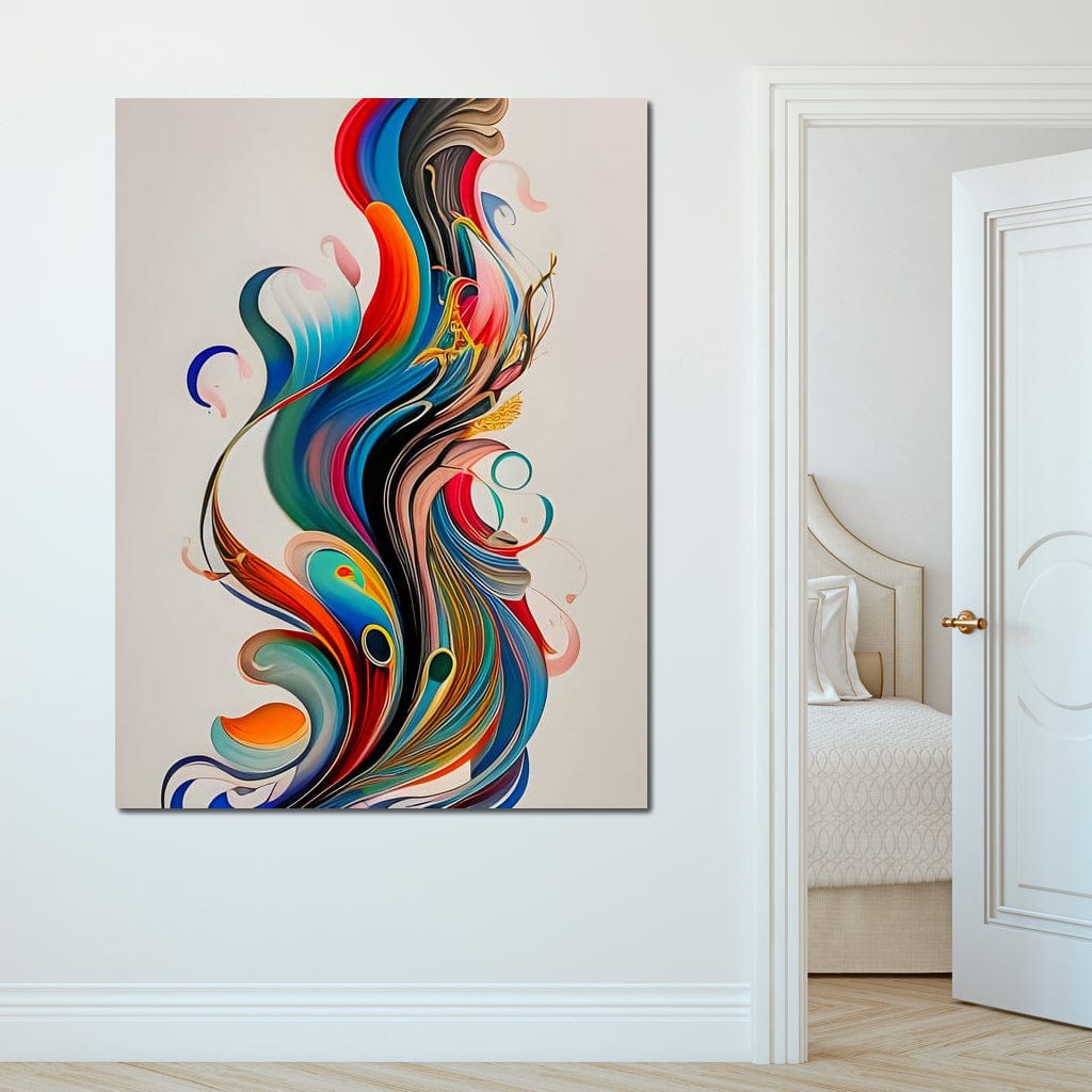 Colorful Contemporary Art 053 Canvas Wall Art