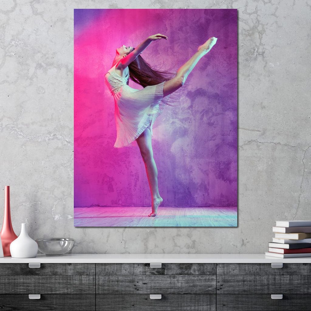 Ballet Dancer Canvas Wall Art