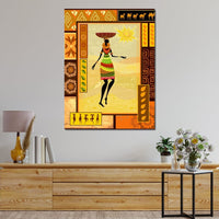 African Art Canvas Wall Art