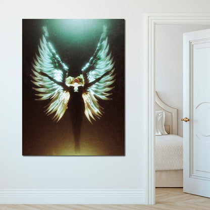 Angel Wings Ascending - G'n Art Canvas Wall Art