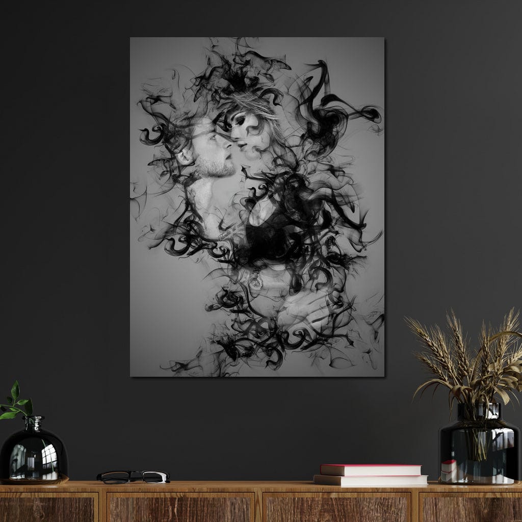 The Smoke Collection 06 Canvas Wall Art