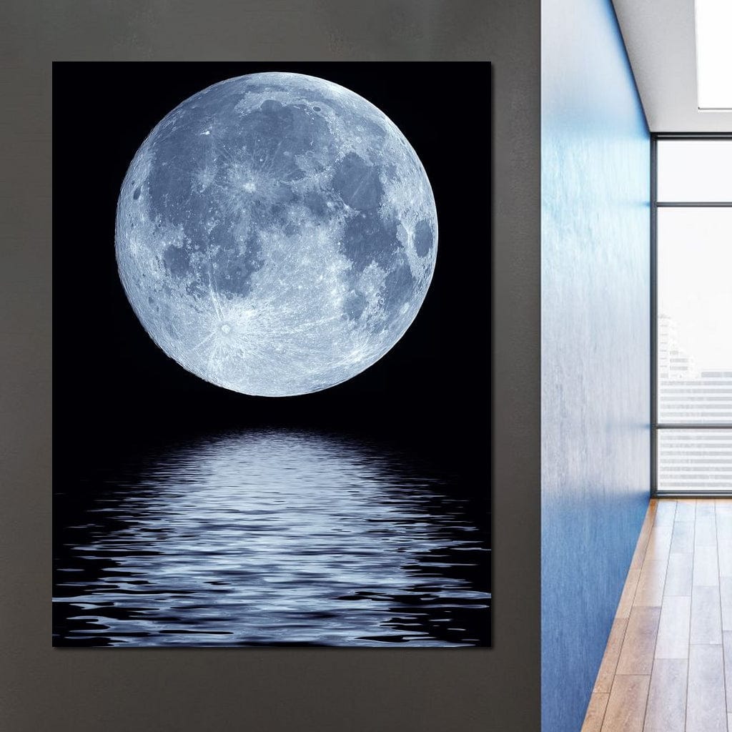 Shadow of The Night Canvas Wall Art
