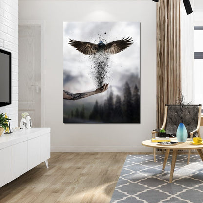 Power Canvas Wall Art